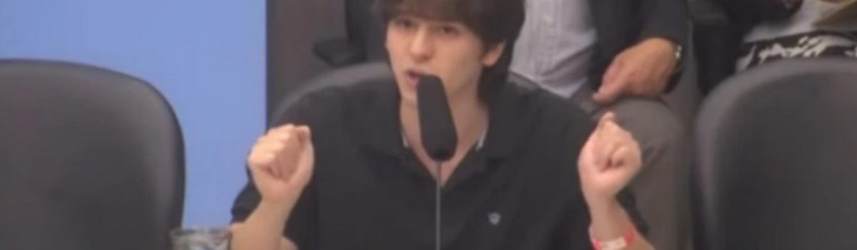 joven santacruceño ley glaciares