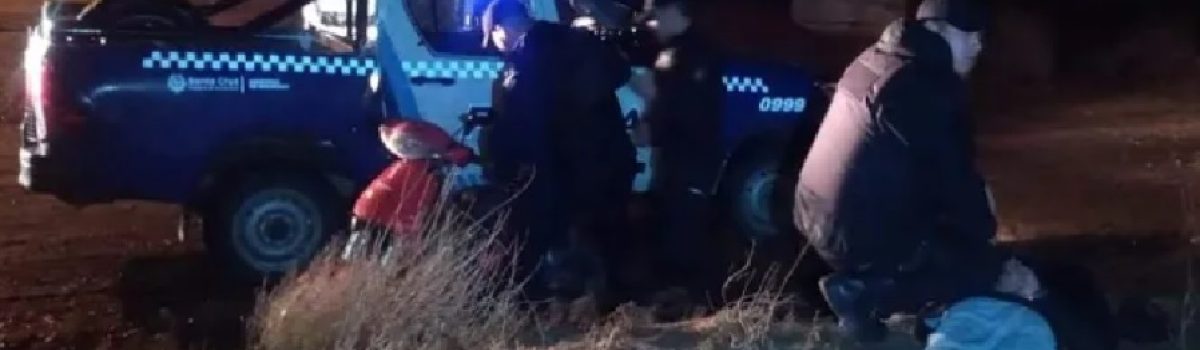 ladron moto CO atrapado