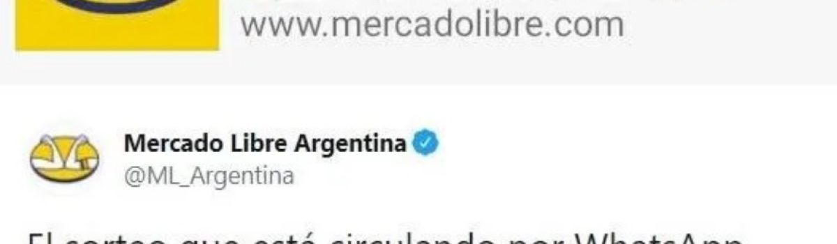 link mercado libre falso estafa