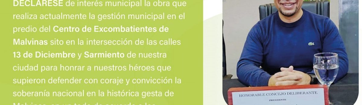 mercado por obra malvinas