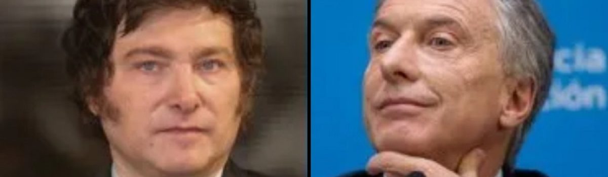 milei y macri