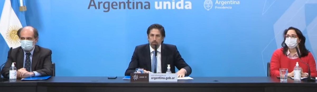 ministro de Educación, Nicolás Trotta compu docen maes