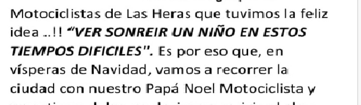 moto navidad 2020 campaña