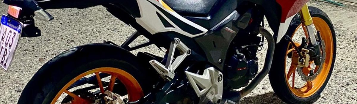 moto robada honda