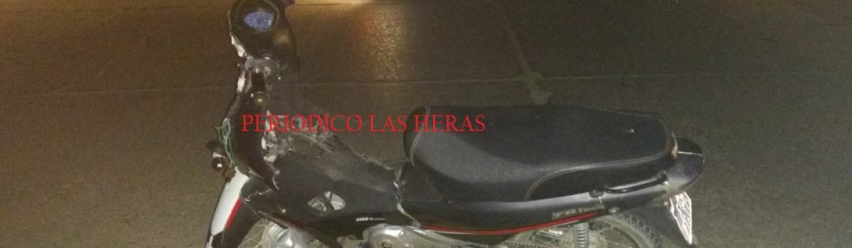 moto zanella gol choque 15 03 2018