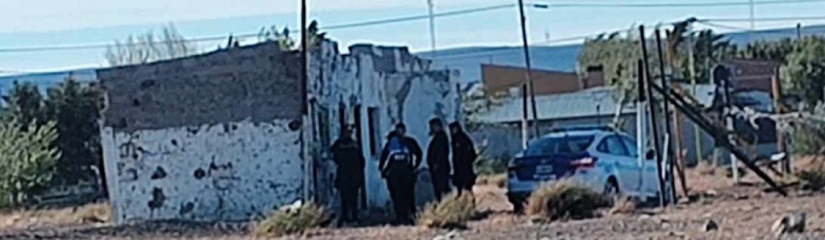 muerto en cancha tehuelche