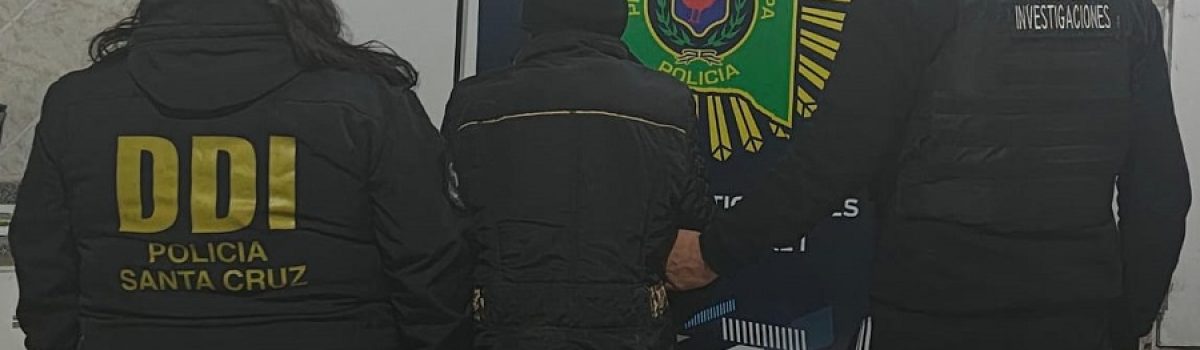 mujer detenida en RG