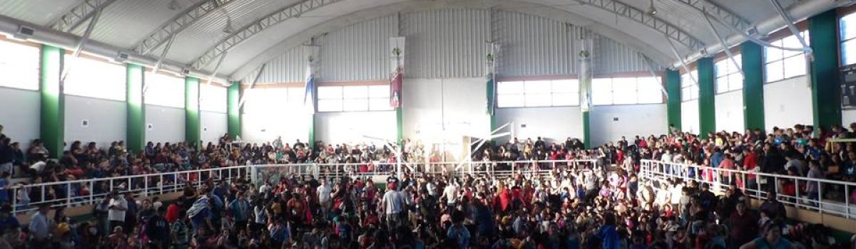 niños en el complejo su dia