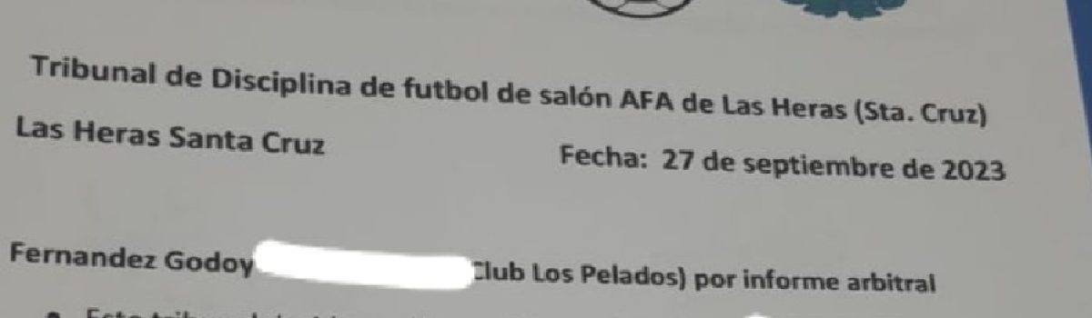 nota agrecion futsal