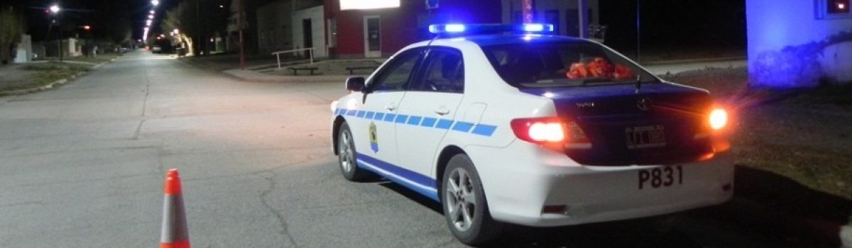 patrullero policia Perito moreno