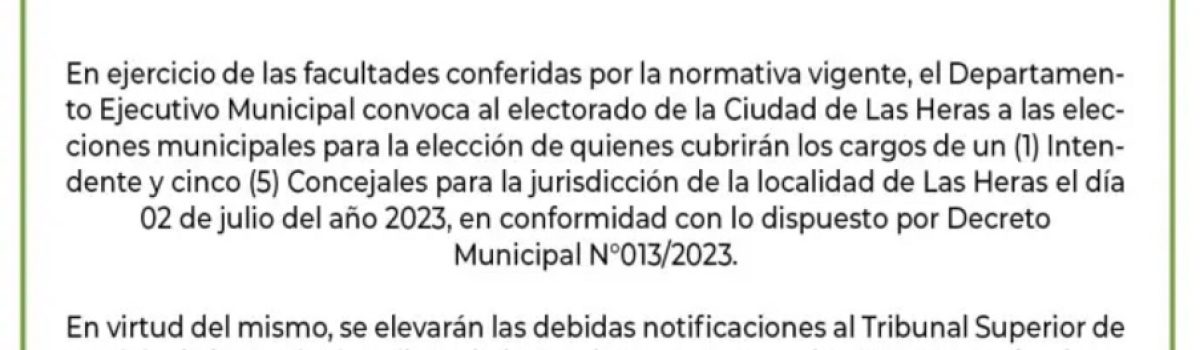 pedido adelanta elecciones 2023