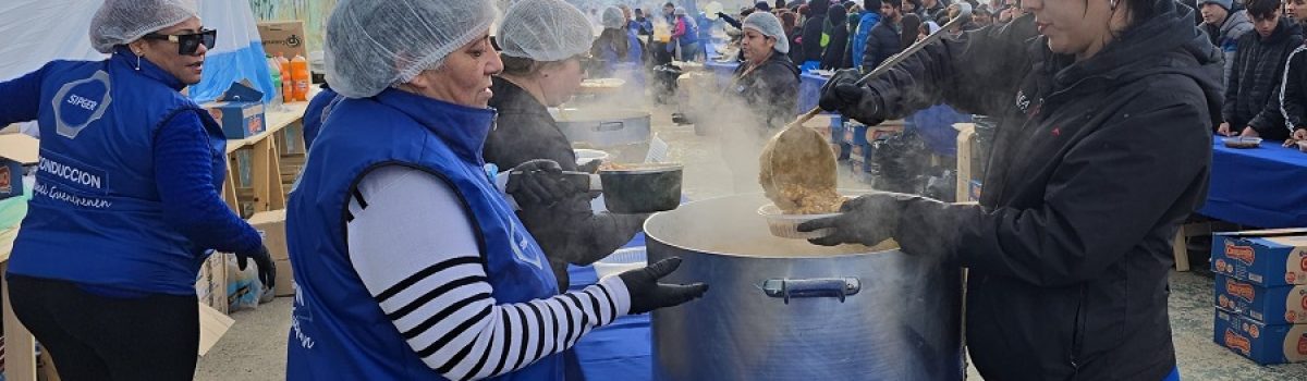 petroleras mujeres cocinando