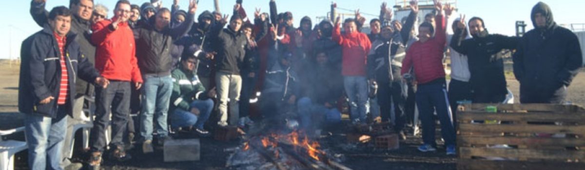 petroleros piquete a ypf