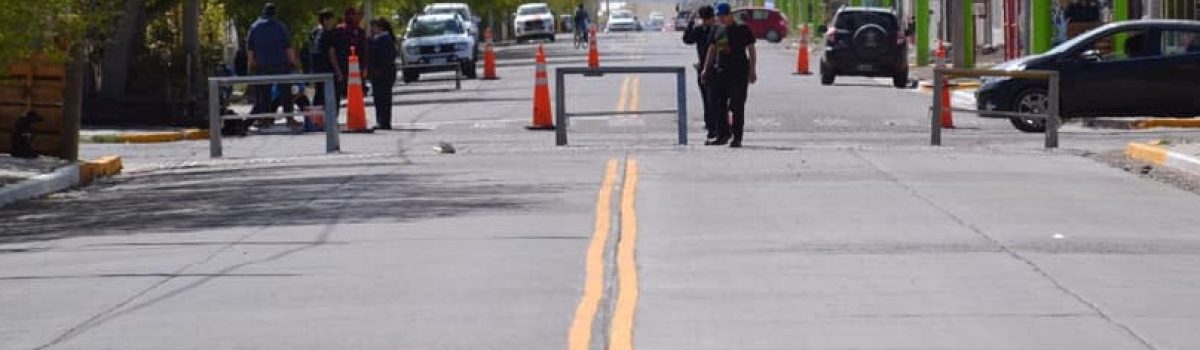 pintan calle avenida