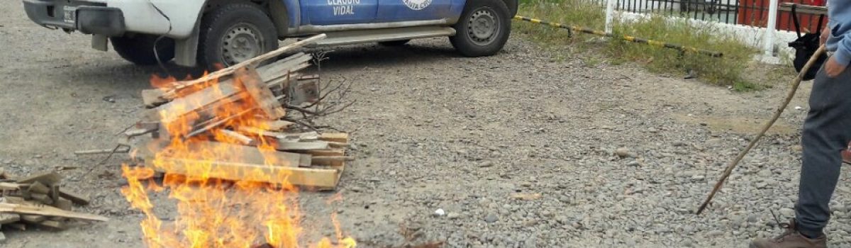 piquete camioneta y fuego piquete camioneta y fuego