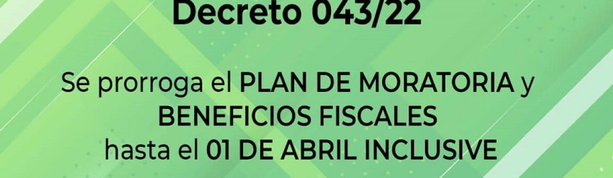 placa extencion pagos 2022