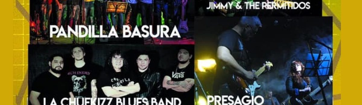 placa fiesta pueblo 2019 rock