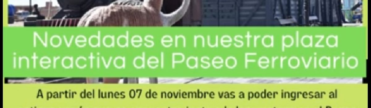 placa horarios tren visitas