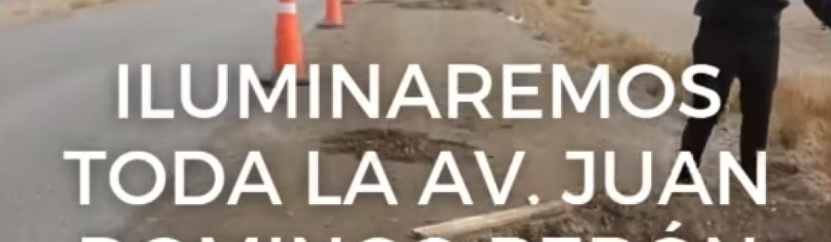 placa iluminar ruta