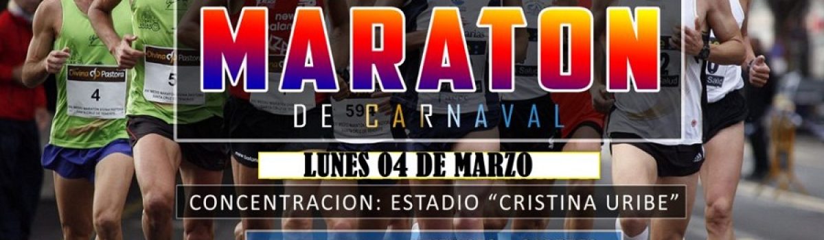 placa maraton carnaval 019