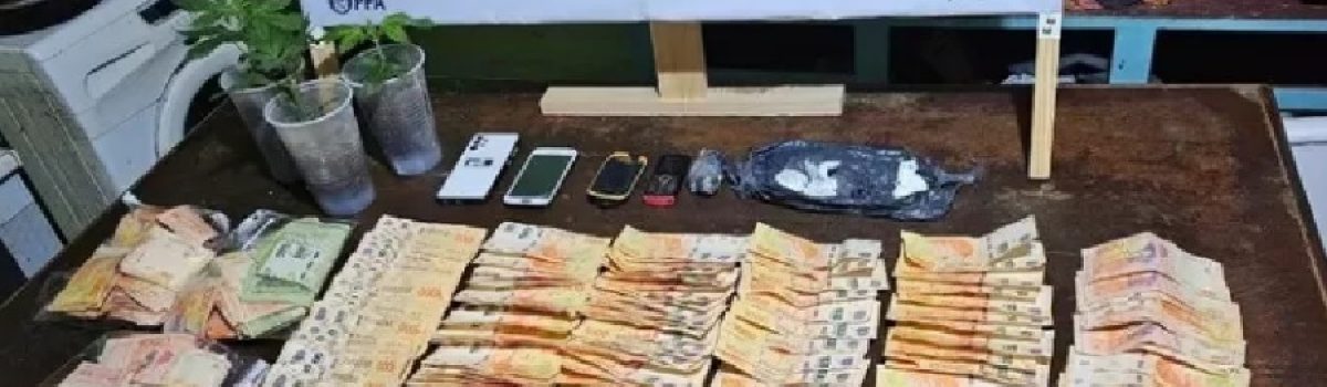 plata droga caleta policia