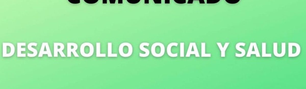 plpaca comunicado desarrollo social