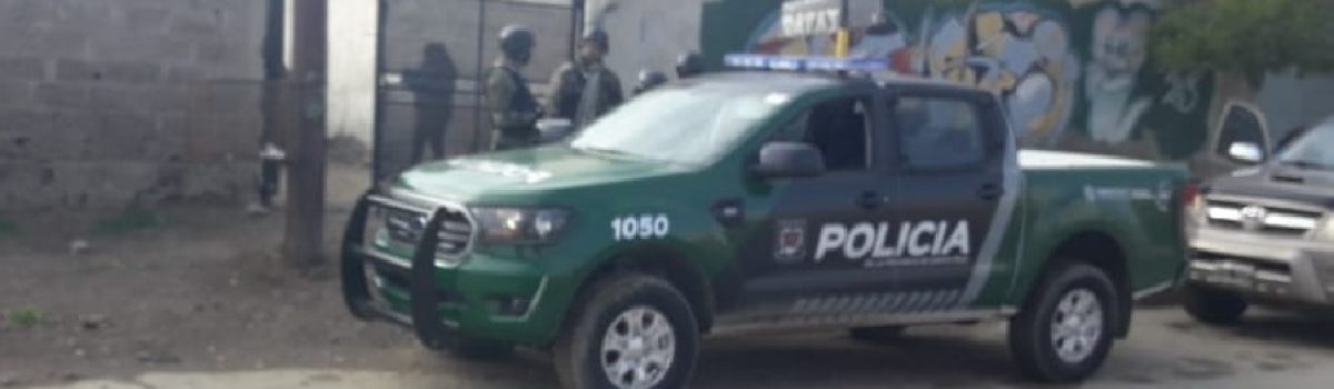 policia CO allanamiento amenza