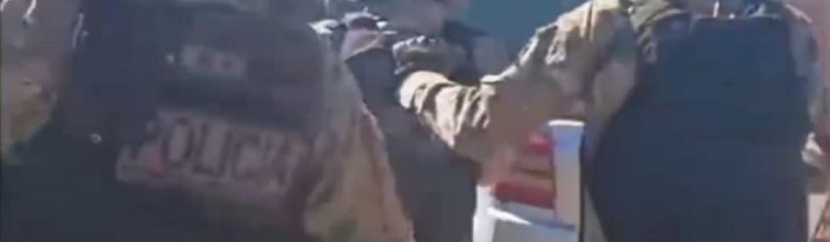 policia allanamiento