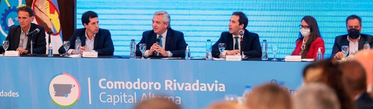 presidente fernandez en comodoro rivadavia