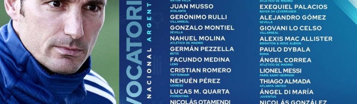 qatar 2022 argentina convocados