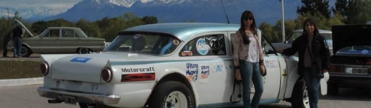 rally auto mujer