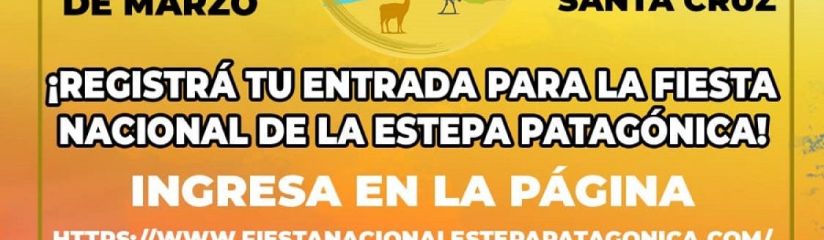 recerva de entrada fiesta estepa 2023