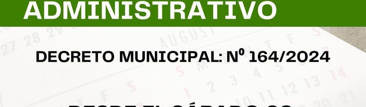 receso municipal febrero 2025