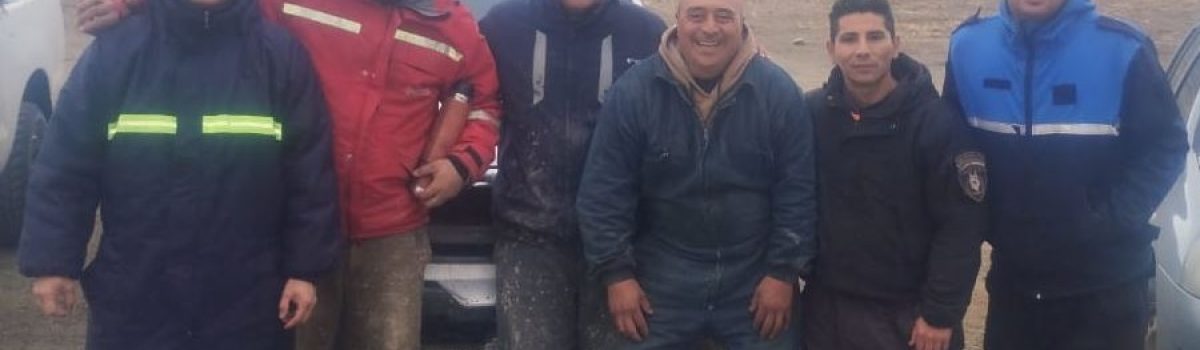 rescate 3 personas en PT