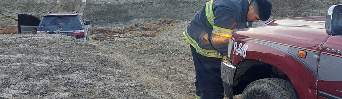 rescate de camioneta en PD