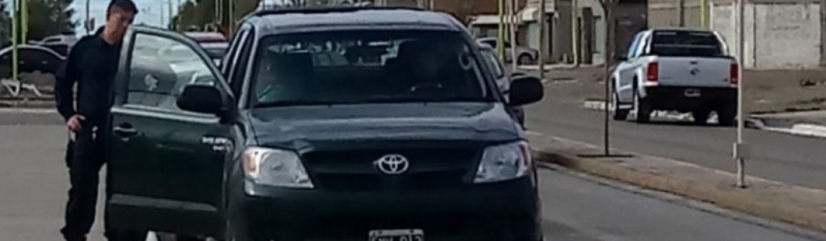robo adoquines camioneta verde chileno