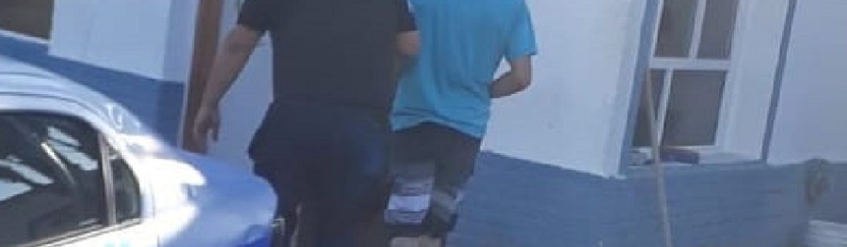 robo de moto polica detenido