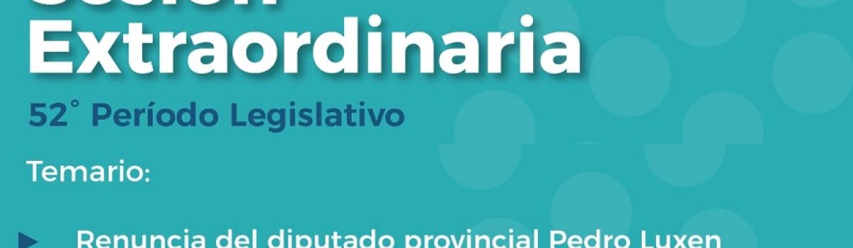 sesion renuncia español luxen