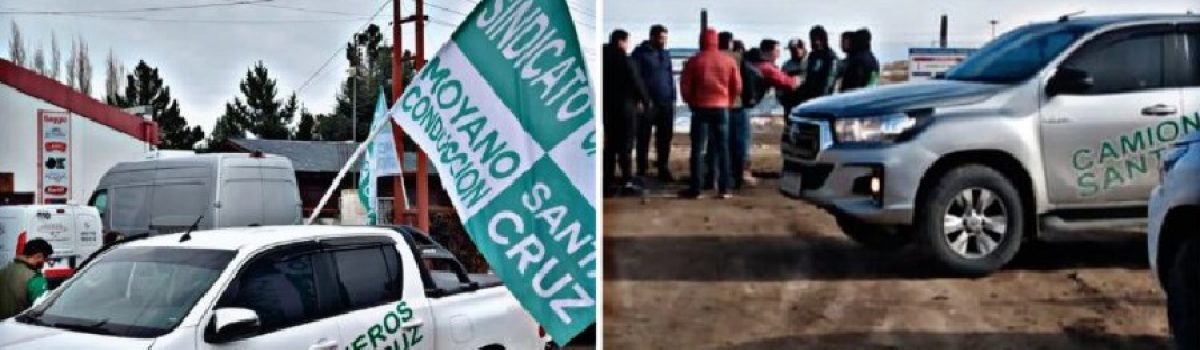 sindicato camionesro reclamo calafate