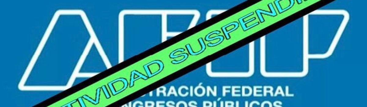 suspendida Afip