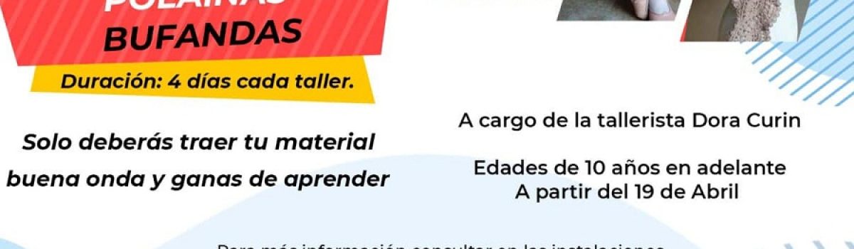 taller tejer caudillos 2022