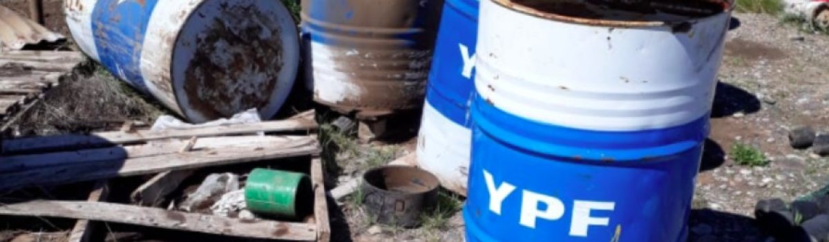 tambores de YPF