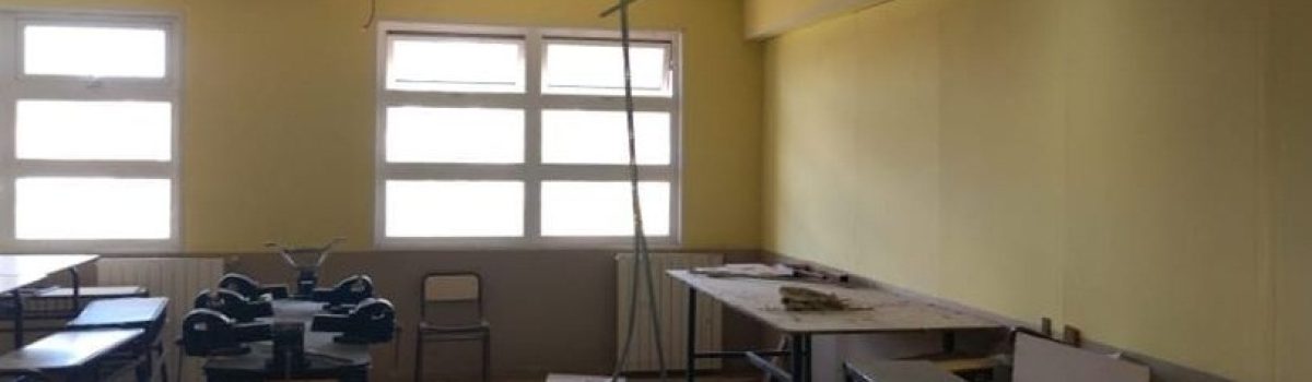techo escuel indus 7 caido