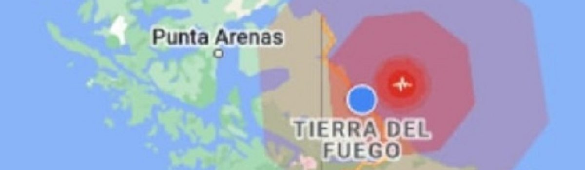 temnblor en tierra del fuego