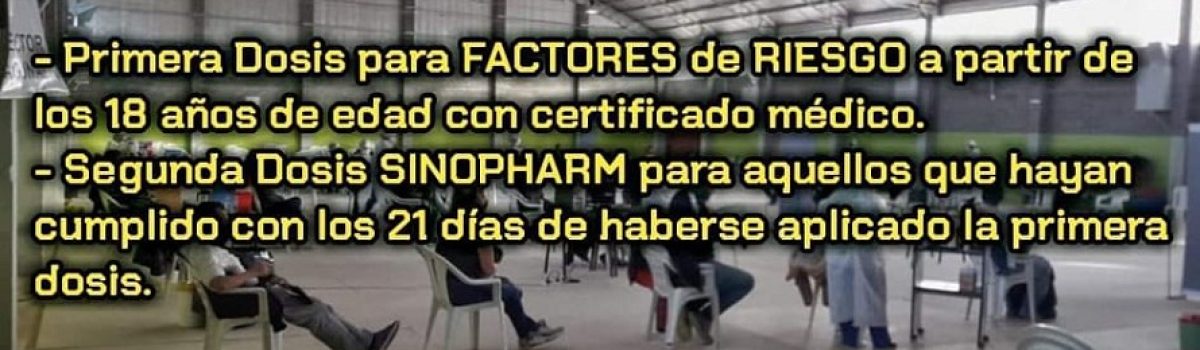 vacuna 17 junio 2021