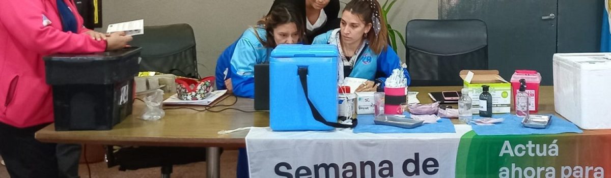 vacunacion en el HCD