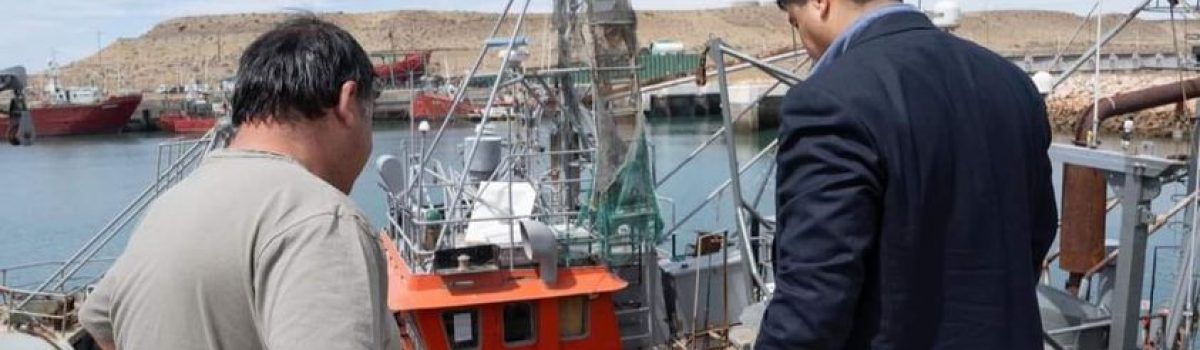 vidal en el puerto