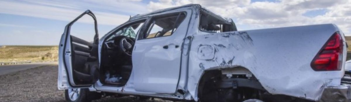 vuelco camioneta hilux CR vuelco camioneta hilux CR