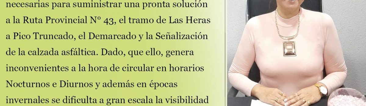 yapura pide pintar ruta a gobernadora