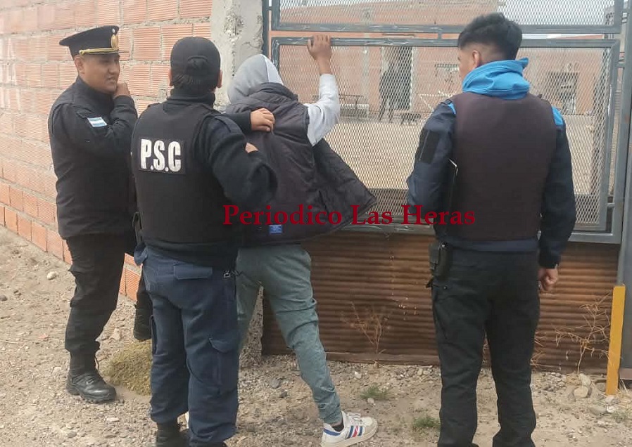 detenido por remisero cuchillo